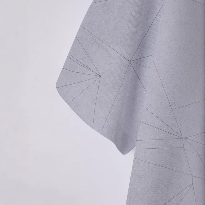 Herrer poloshirt med kreativt geometrisk design og moderigtigt krave Stilla