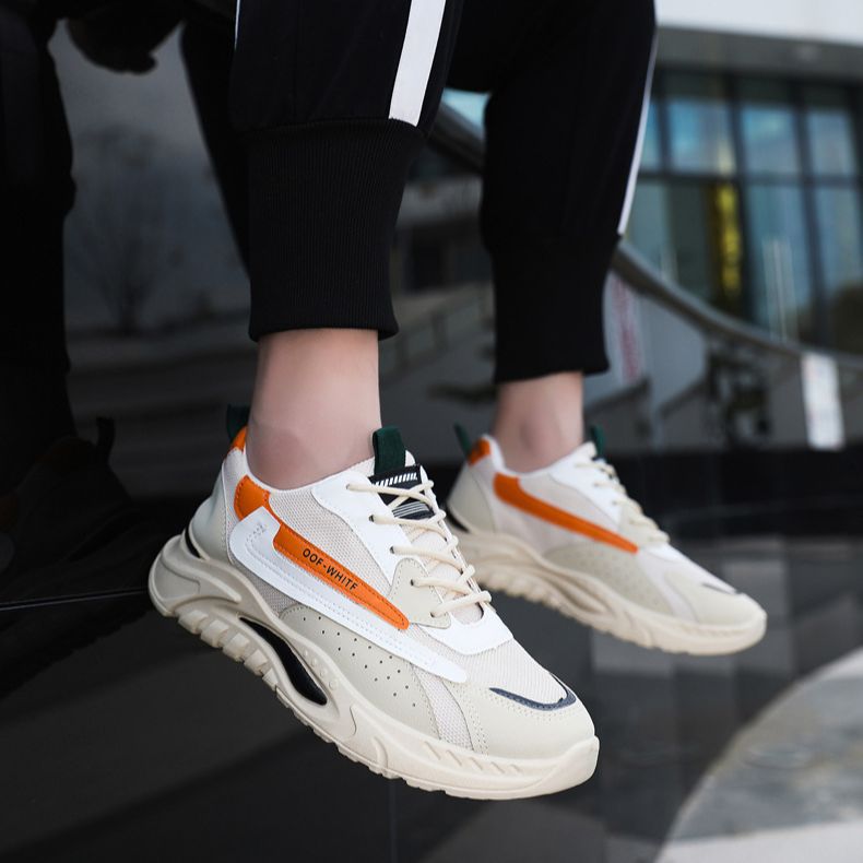 Herrer Sports Trend-Sneakers med stødabsorberende sål og åndbart overmateriale Stilla