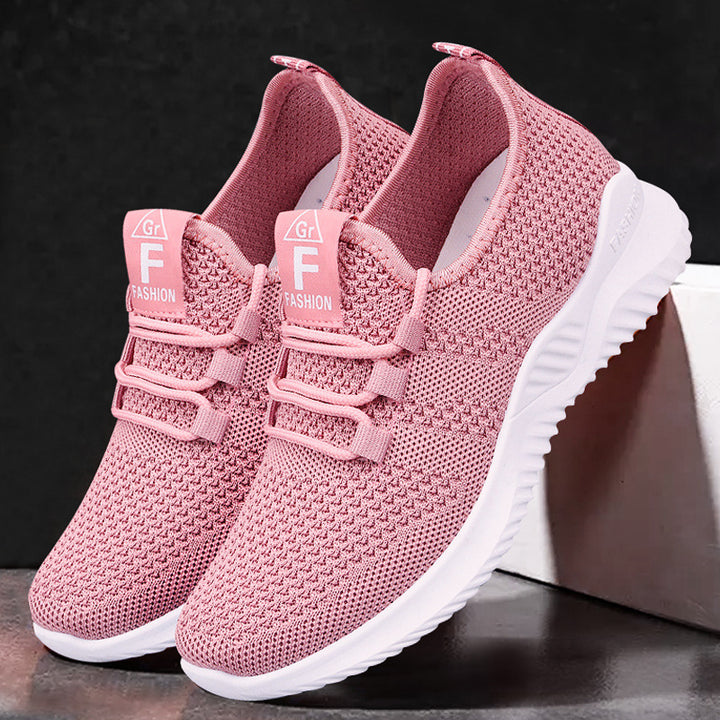 Femme Modische Lette Slip-On Sneakers Stilla