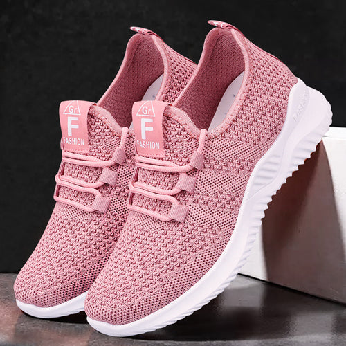 Femme Modische Lette Slip-On Sneakers Stilla