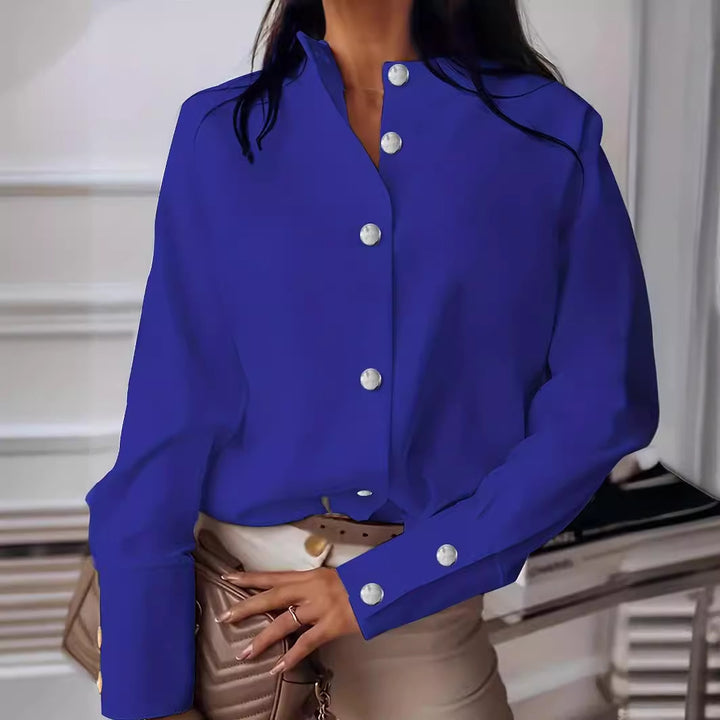 Dame Modejakke med elegante knapper Stilla