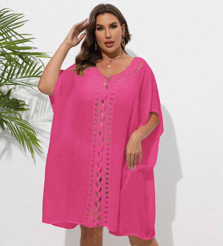 Dame Let Strand Kaftan Overgang Stilla