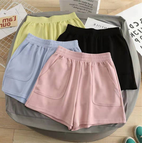 Dame behagelige sportshorts med elastisk talje og praktiske lommer Stilla