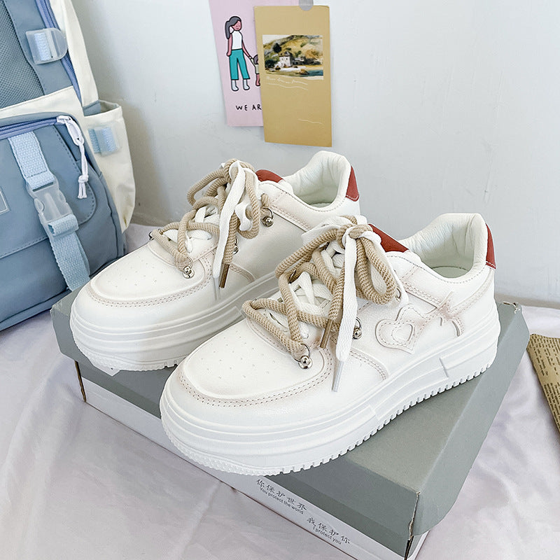 Dame Sneakers med platform og elegant design Stilla