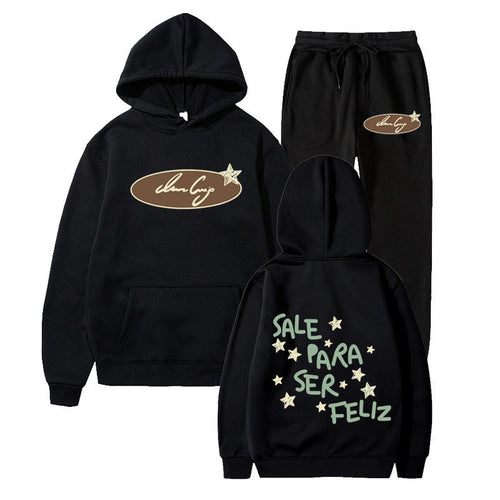 Kvinders hoodie sweatshirt med inspirerende tekst og afslappet pasform Skovae