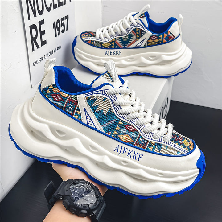 Femme Etisk inspirerede polstrede sneakers Stilla