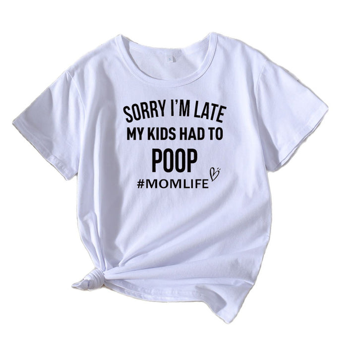 Kvinder Fritids Mama Humor T-Shirt Stilla