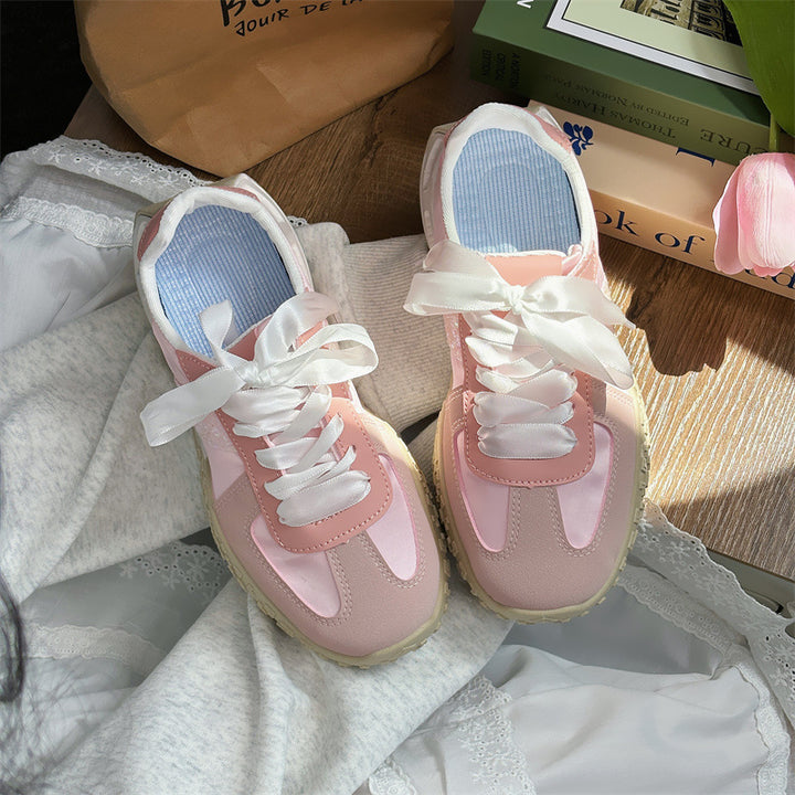 Dame Sporty Sneakers med åndbar overfladestruktur og polstret sål Stilla