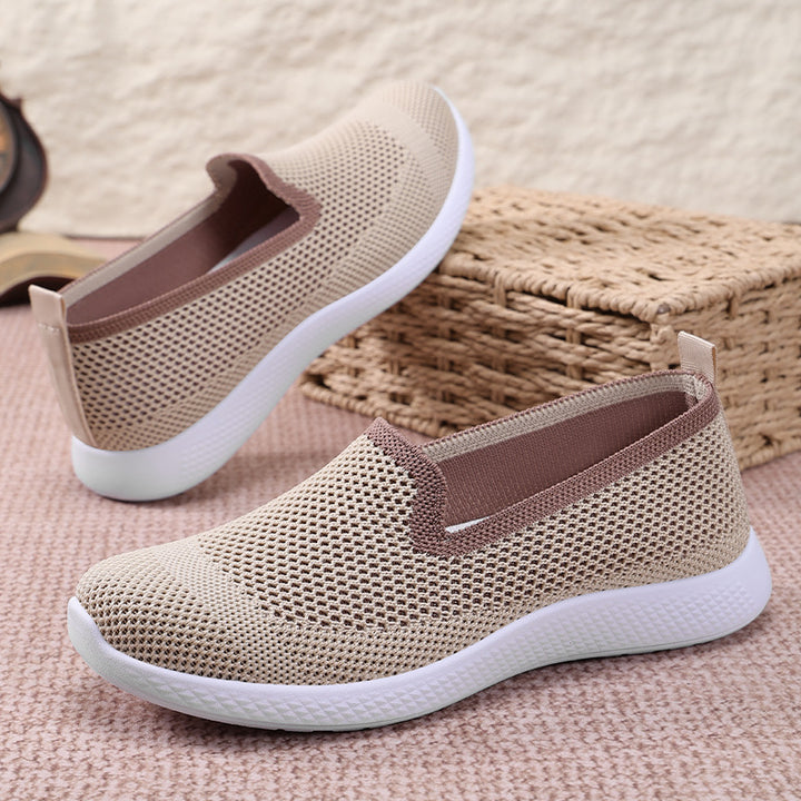 Dame åndbare Slip-On Sneakers Stilla