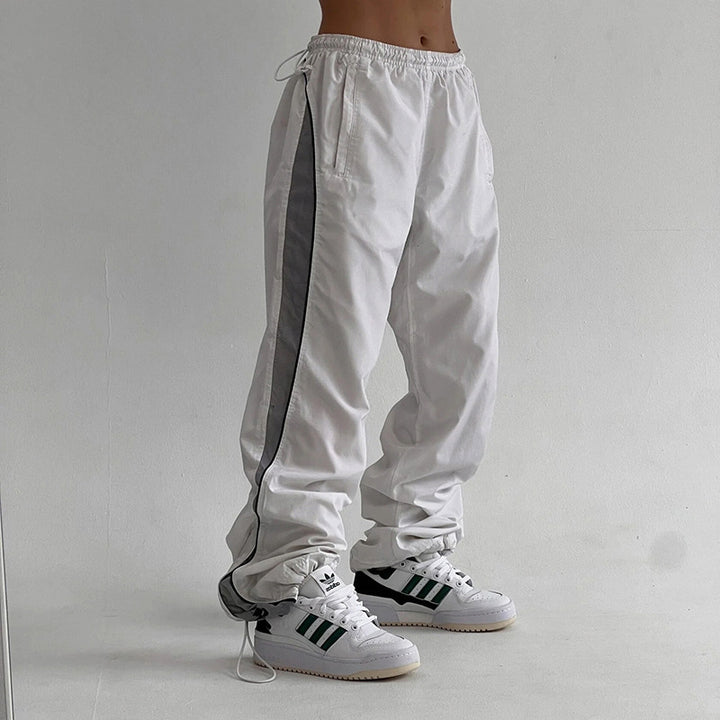 Dame Sporty fritid pants med netdetails Skovae