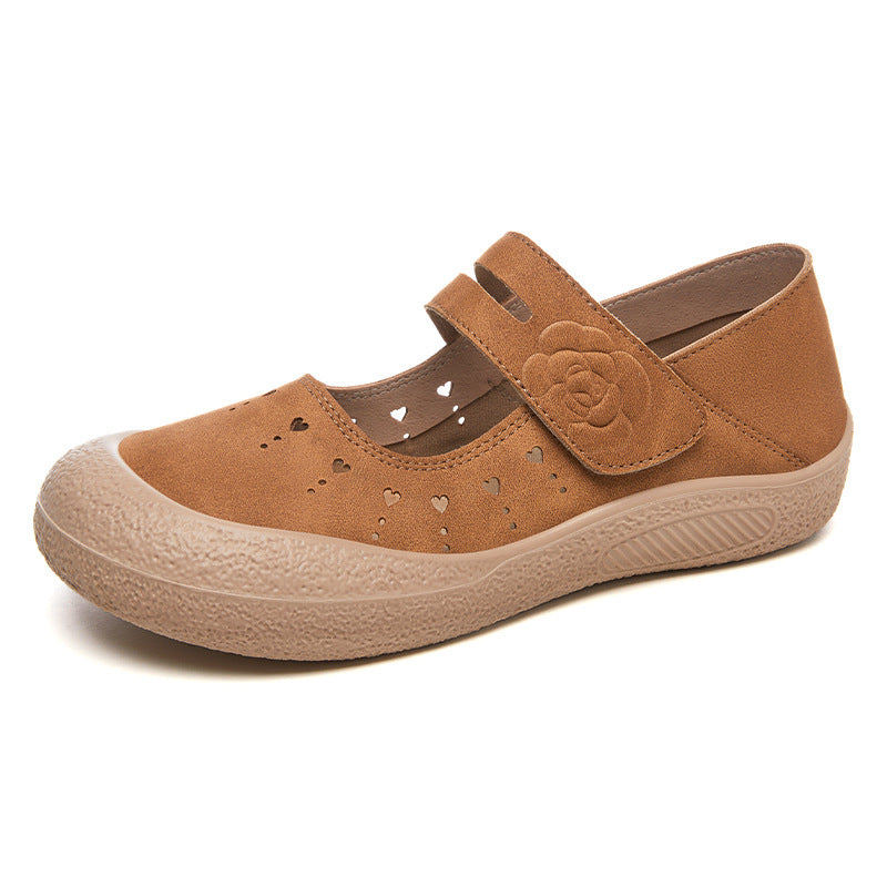 Dame komfortable sandaler med justerbar velcro og luftige indlæg Stilla