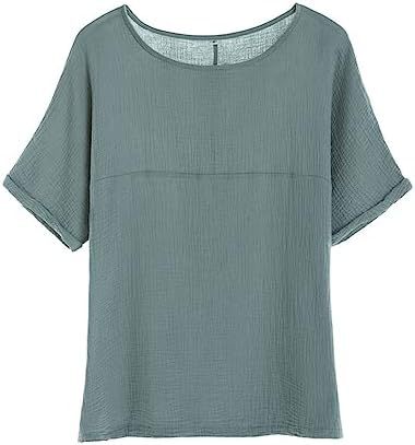 Damer afslappet bluse i let materiale med struktureret design Stilla