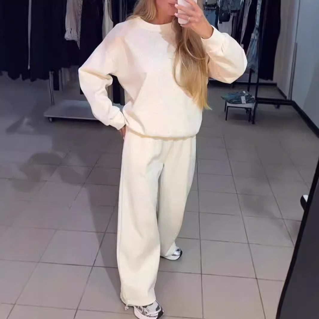 Dame Sweatpants sæt med stilfulde prikker Stiila