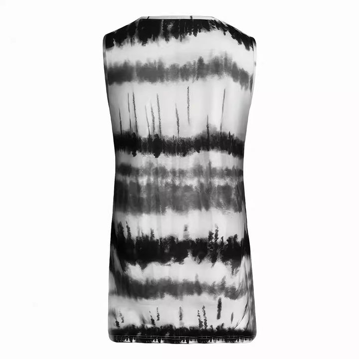 Dame trendy tanktop med unik farvegradient og moderigtige detaljer Stilla