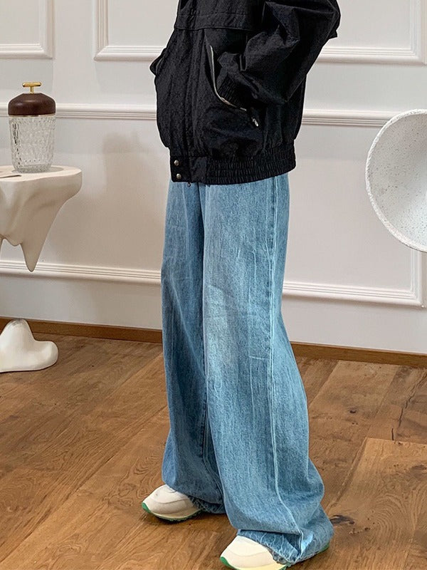 Dame løstsiddende jeans med høj talje og moderne vintage-look Stilla