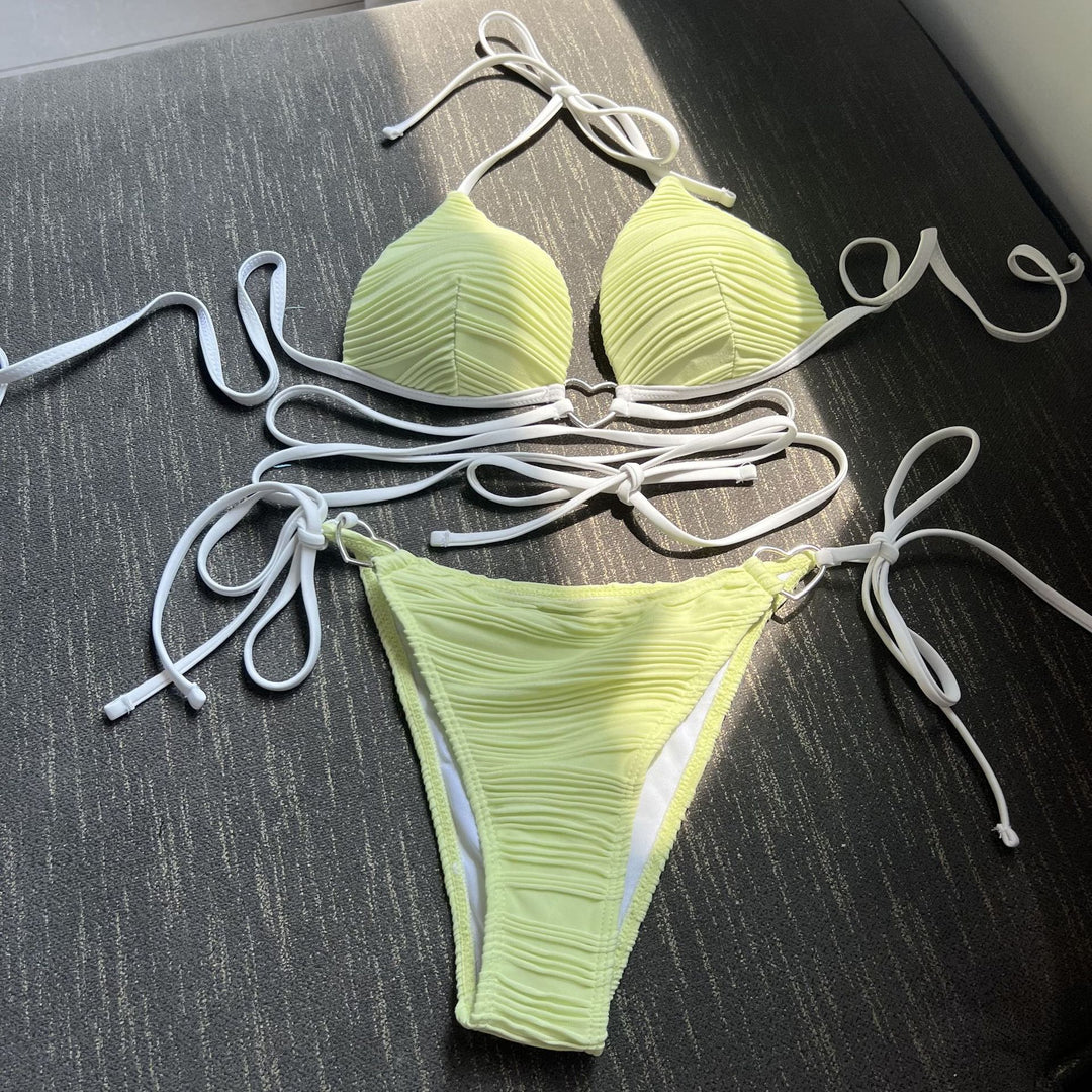 Dame Bikini-sæt med innovativt design og justerbare stropper Stilla