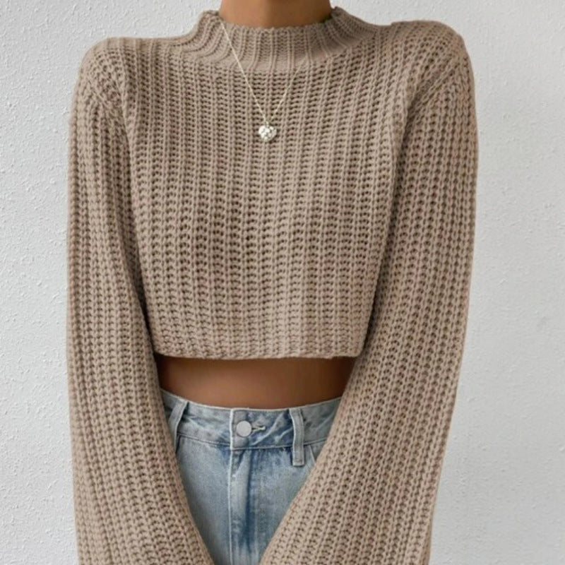 Femme Chunky Knit Rullekravepullover Stilla