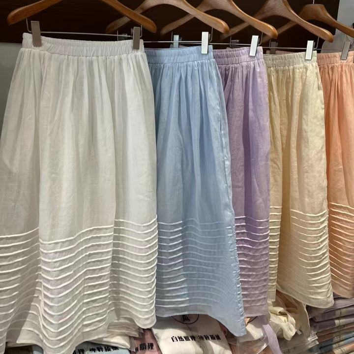 Femme Let Trappe Maxi-Nederdel Stilla