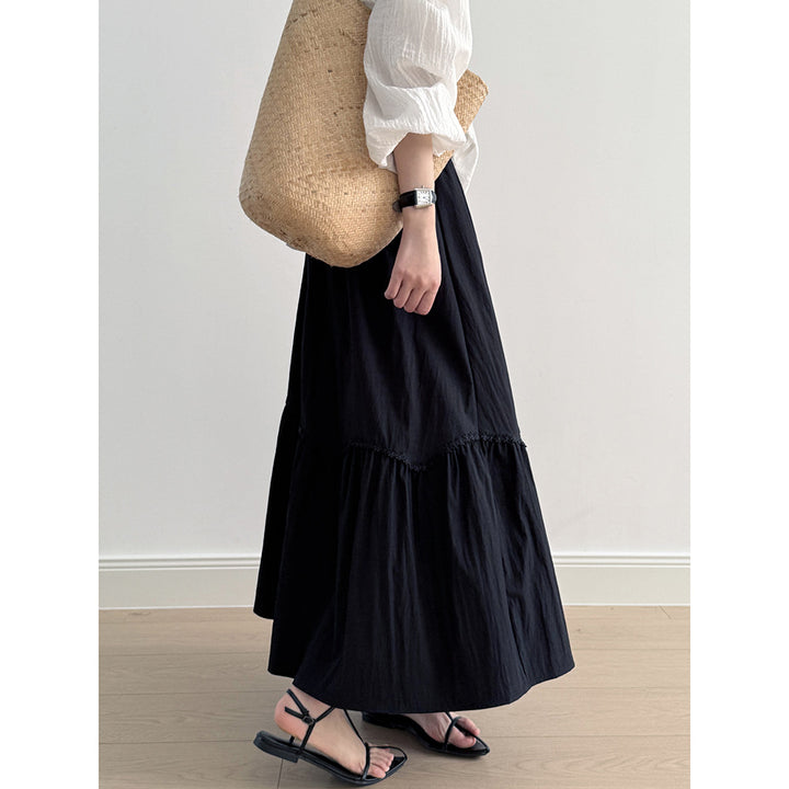 Dame Maxi-nederdel i afslappet Boho-stil Stilla