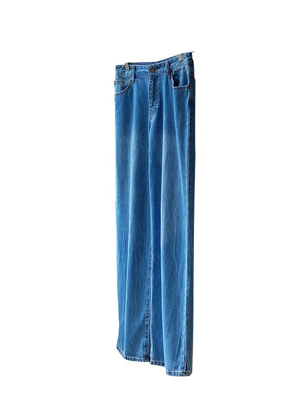 Dame løstsiddende jeans med høj talje og moderne vintage-look Stilla