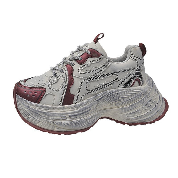 Dame Chunky Sneakers med åndbart mesh-overflade og robust såledesign Stilla
