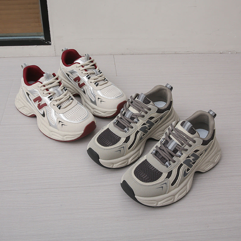 Dame Sporty Sneakers med stødabsorberende konstruktion og åndbar mesh-overflade Stilla