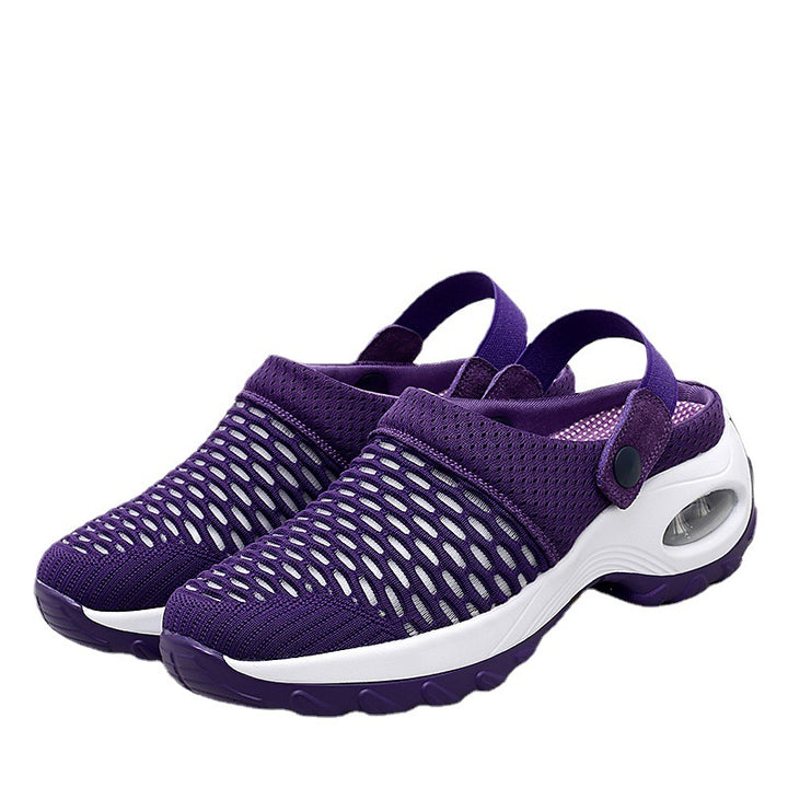 Dame åndbare fritidssko med fleksibel netoverdel og ultralet sål Stilla