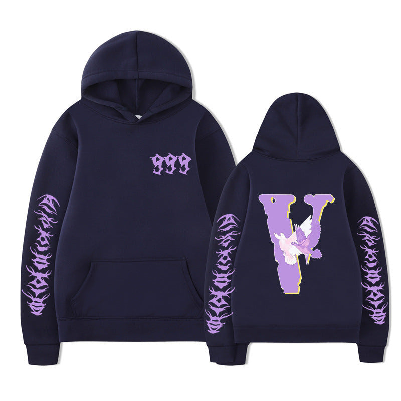 Kvinders hoodie sweatshirt med unikt design Skovae