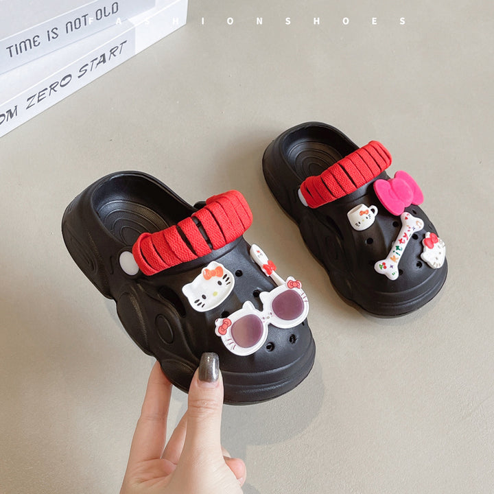 Dame sommerlige clogs med legende design og elastisk rem Stilla
