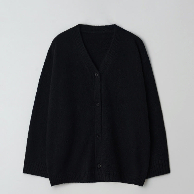Dame Komfortabel Strikpullover med Wrap-design og elegante detaljer Stilla