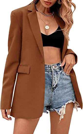 Dame blazer i oversized-stil Stilla