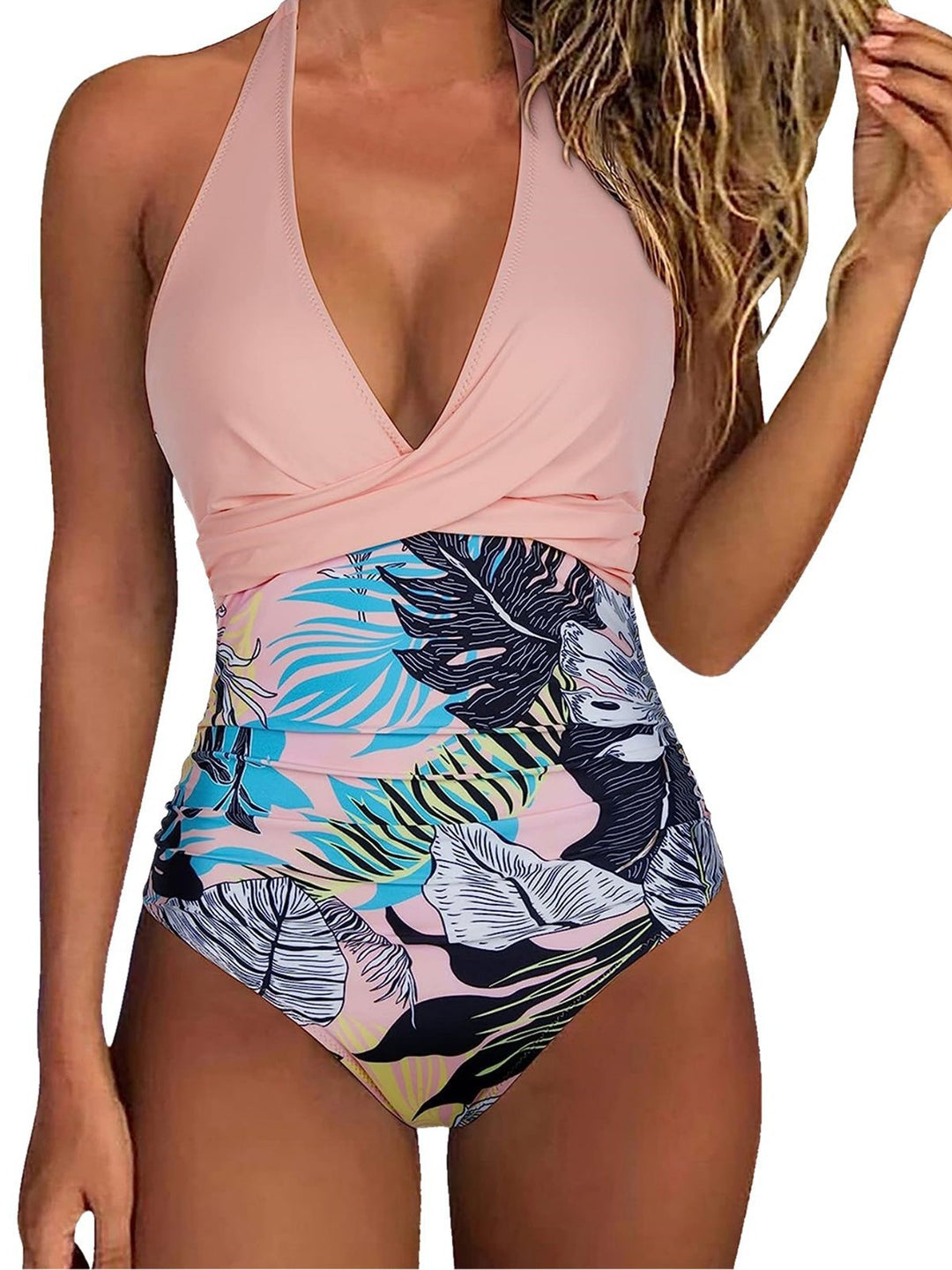 Dame Floral Design Badedragt Stilla