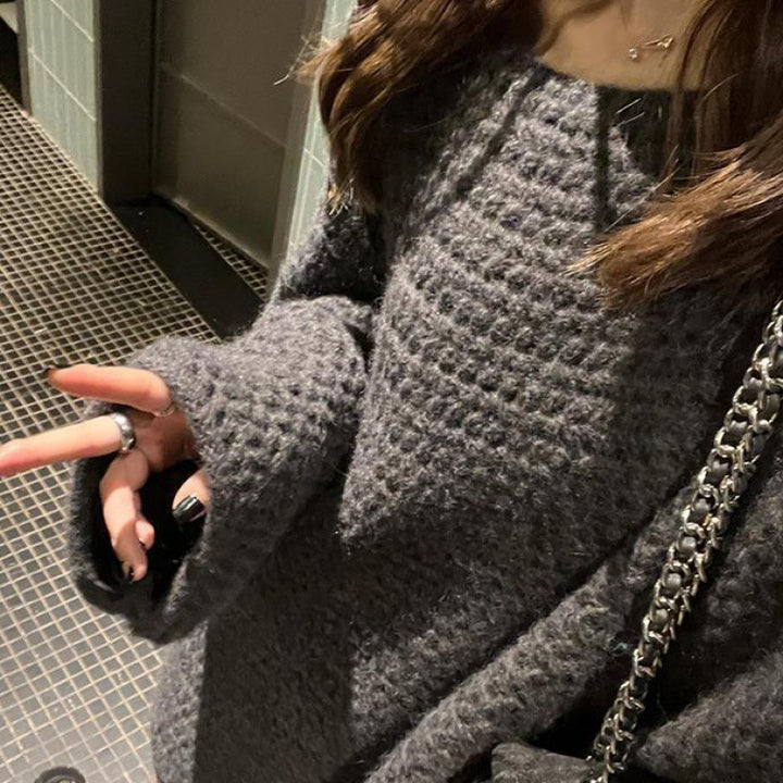 Damer Cozy Oversized Sweater lavet af chunky knit Stilla