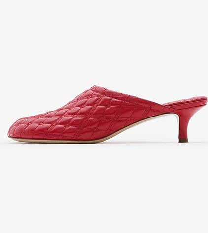 Femme polstret slippers med skulpteret hæl Stilla