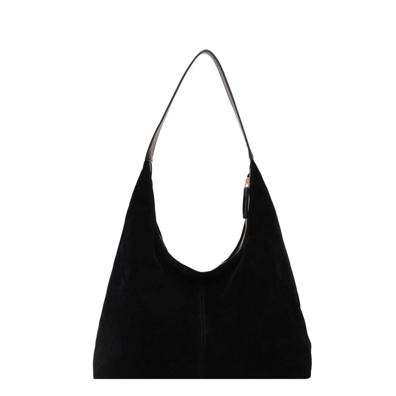 Femme Suede Hobo Skuldertaske Stilla