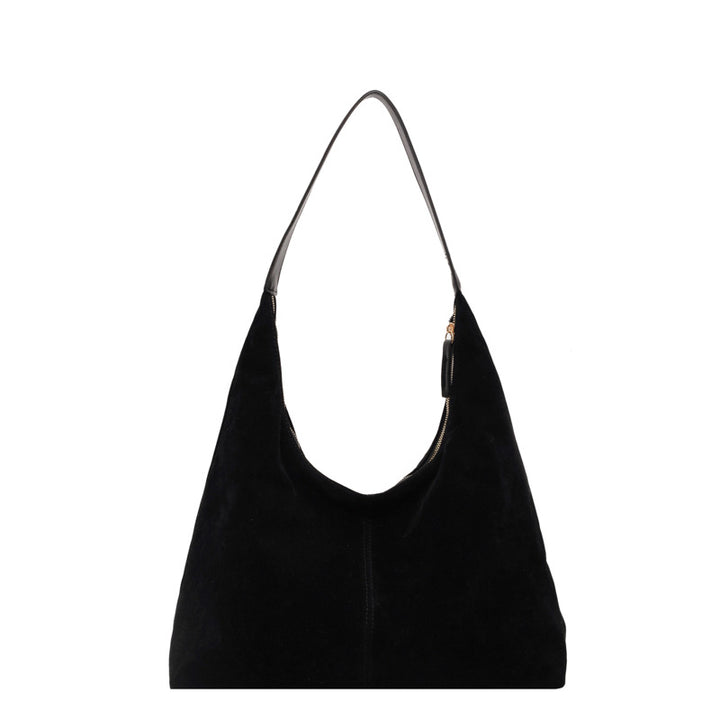 Femme Suede Hobo Skuldertaske Stilla