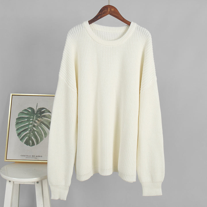 Kvinders oversized striktrøje med casual skæring Stilla