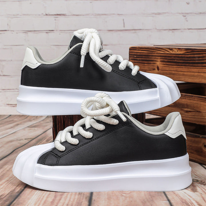 Dame Sportliche Sneakers med moderigtigt design og høj sål Stilla