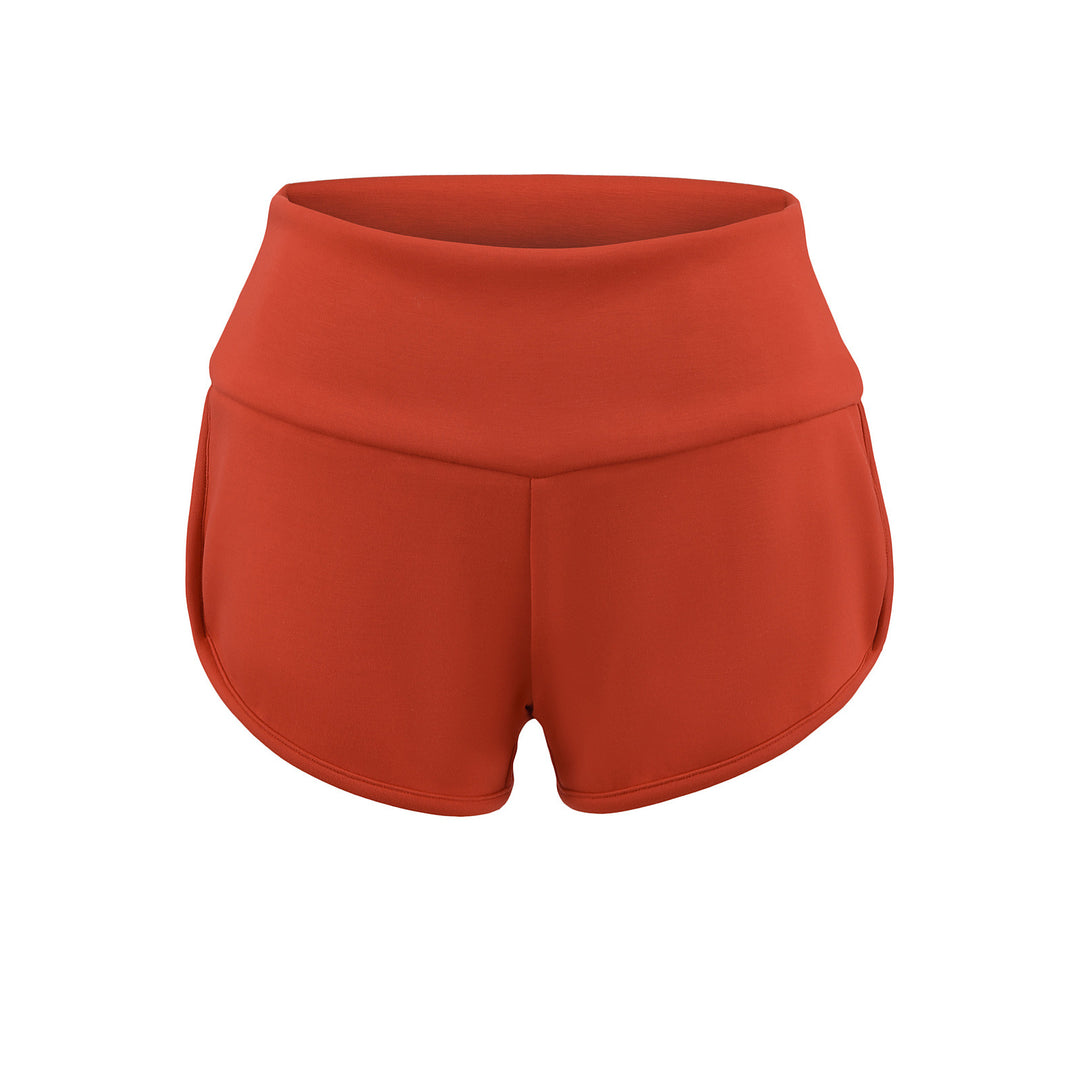 Dame Sporty Hotpants med høj talje og ergonomisk snit Stilla