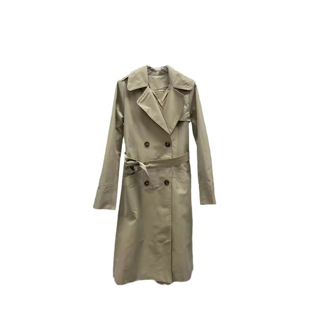 Dame trenchcoat med klassisk snit og elegante detaljer Stilla