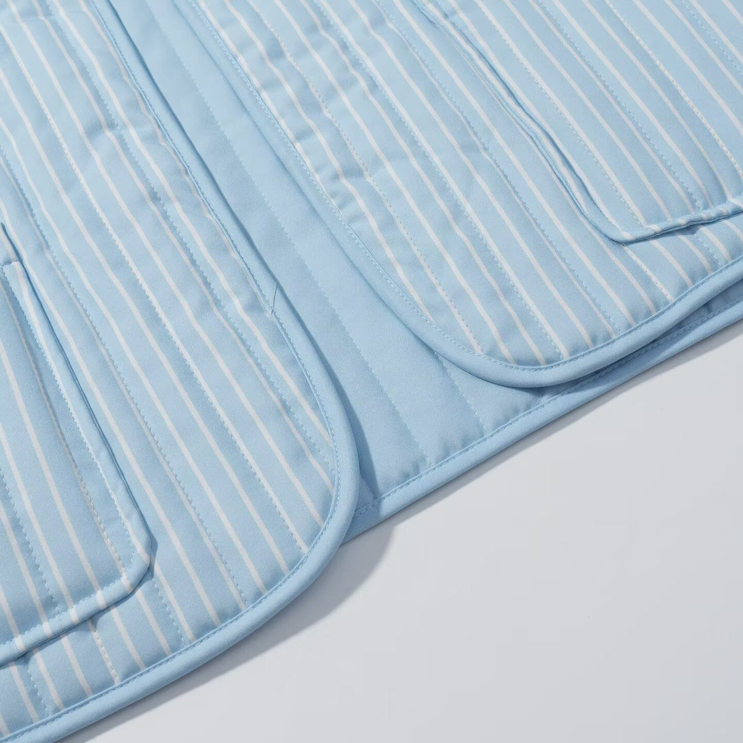 Dame quiltet oversized jakke med praktiske lommer Stilla