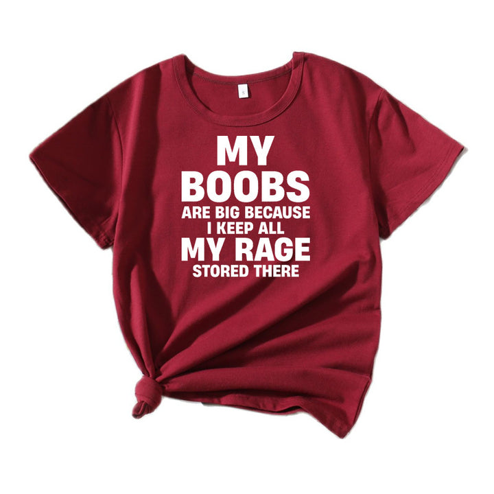 Dame Iøjnefaldende Statement Grafik T-Shirt Stilla