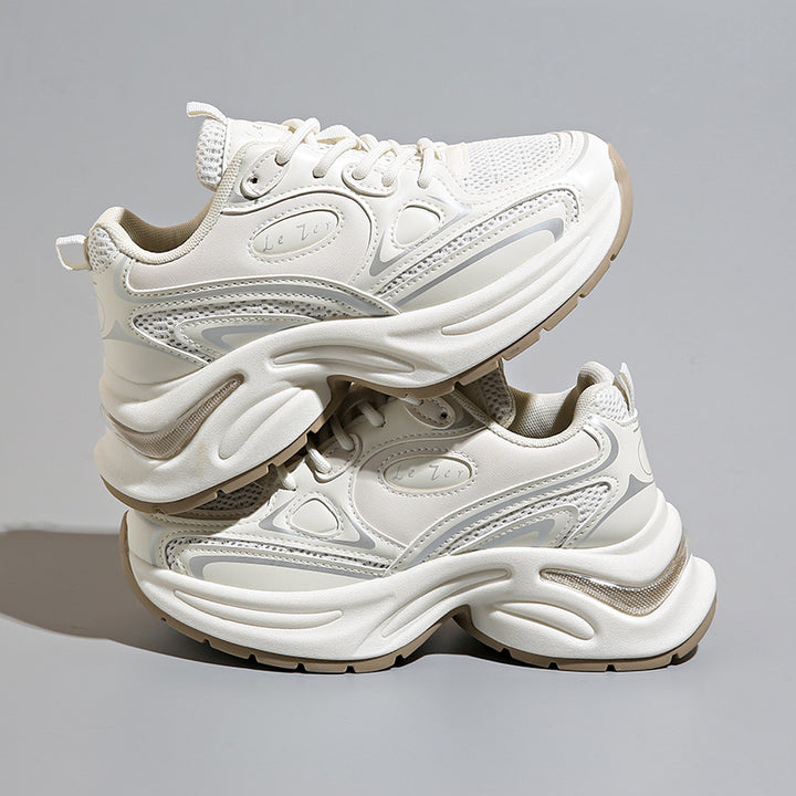 Dame Sporty Sneakers med åndbar mesh-overflade og ergonomisk dæmpning Stilla