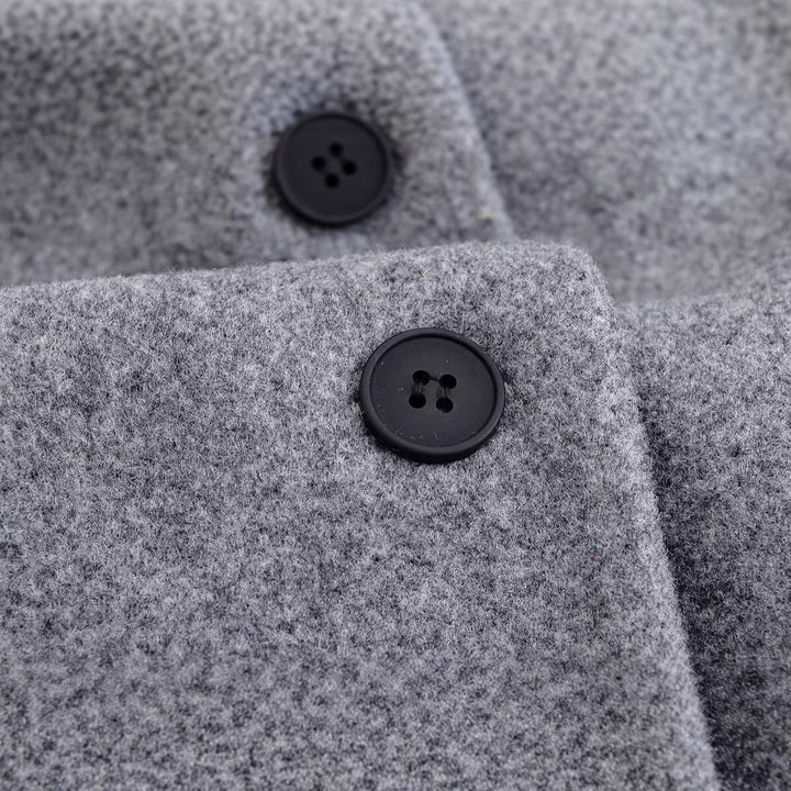 Dame elegant Bouclé-frakke Stilla