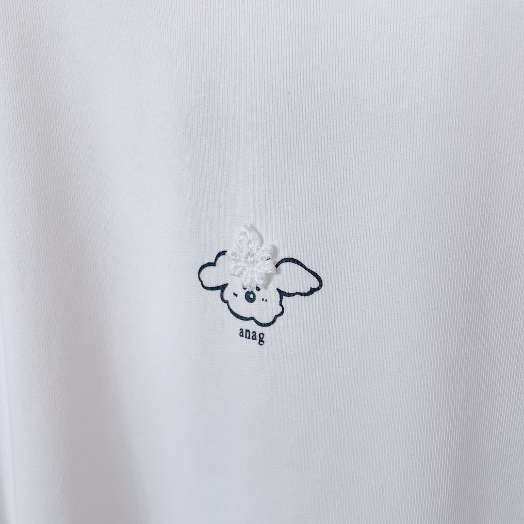 Dame Casual Broderet Grafik T-Shirt Stilla