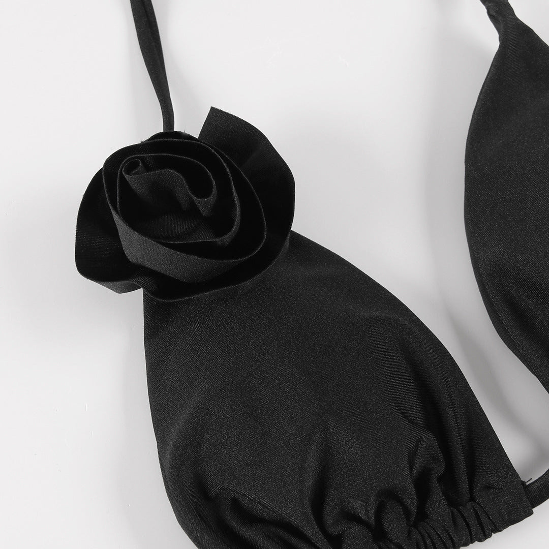 Dame badedragt med floral design Stilla