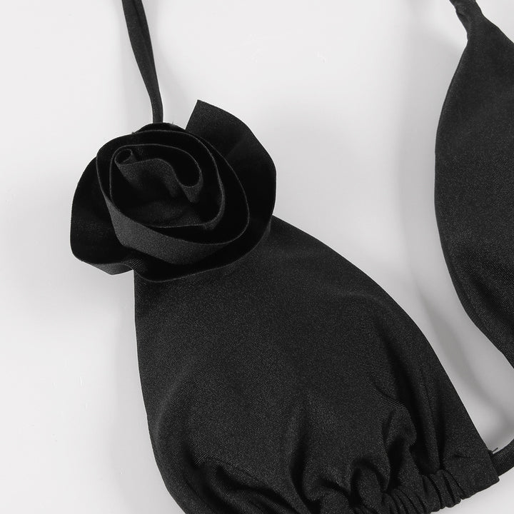Dame badedragt med floral design Stilla