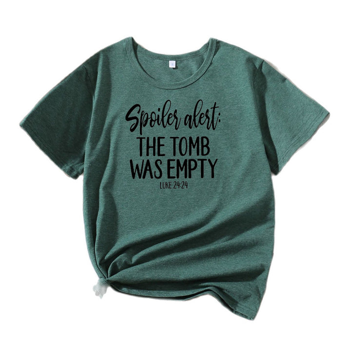 Dame Grafisk Korte Ærmer T-Shirt Stilla