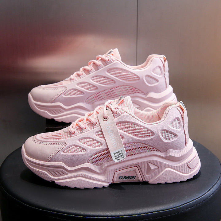 Dame mode sneakers med høj bærekomfort og åndbart overmateriale Stilla