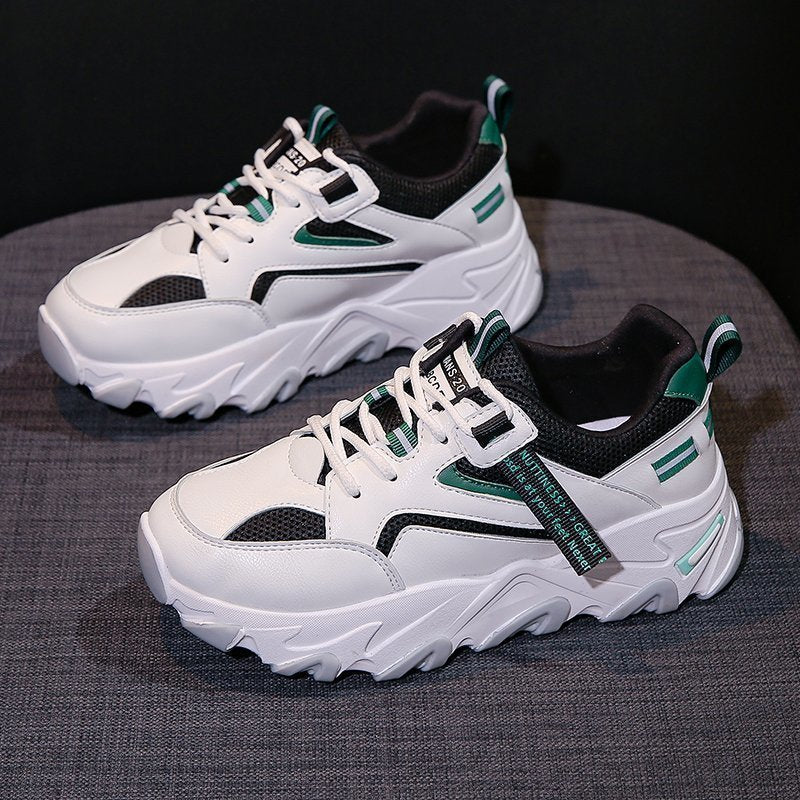 Dame Sportliche Sneakers med åndbar mesh-overflade Stilla